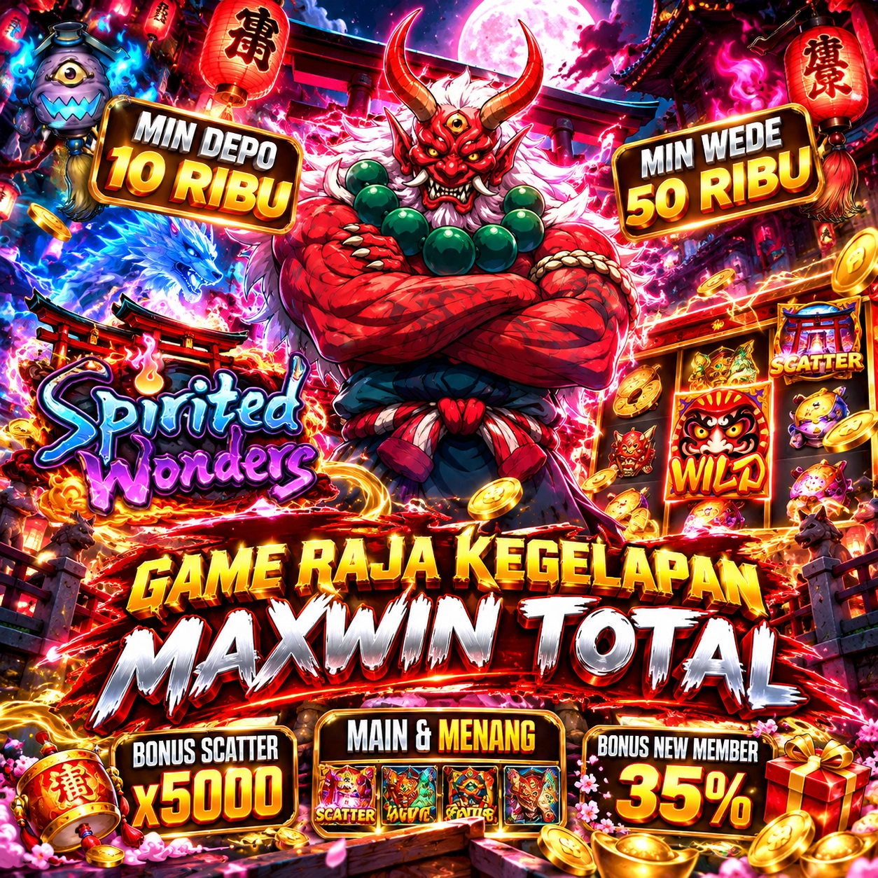 TUMPAHTOTO # Kecepatan Gulungan | Setelan Akurat Wild Bounty Showdown